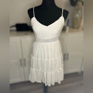 White Hollister dress
